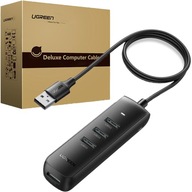 UGREEN Adaptér Hub USB-C na 4x USB 3.0 + micro USB