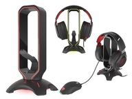 Myš Bungee Genesis Vanad LED stojan na slúchadlá Myš Bungee Genesis Vanad LED stojan na slúchadlá