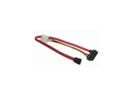 Kábel/páska SATA DATA + POWER COMBO 0,35M Kábel/páska SATA DATA + POWER COMBO 0,35M