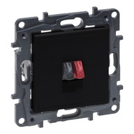 REPRODUKTOROVÁ ZÁSUVKA LEGRAND NILOE STEP BLACK REPRODUKTOROVÁ ZÁSUVKA LEGRAND NILOE STEP BLACK