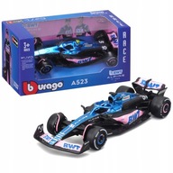 BOLID F1 BWT Alpine Team A523 2023 Esteban Ocon 1:43 model BBURAGO 18-38072 BOLID F1 BWT Alpine Team A523 2023 Esteban Ocon 1:43 model BBURAGO 18-38072