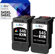 2 ATRAMENTY PRE Canon 545/546XL Pixma TS3350 2 ATRAMENTY PRE Canon 545/546XL Pixma TS3350