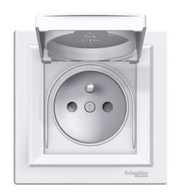 Zásuvka Asfora s krytím IP44 biela EPH2800621 Zásuvka Asfora s krytím IP44 biela EPH2800621