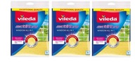 Utierka VILEDA Actifibre Utierka na sklo 3 kusy na okenné zrkadlá Utierka VILEDA Actifibre Utierka na sklo 3 kusy na okenné zrkadlá