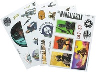 STAR WARS MANDALORIAN GADGET OBTISK / STAR WARS SADA NÁLEPOK MANDAL STAR WARS MANDALORIAN GADGET OBTISK / STAR WARS SADA NÁLEPOK MANDAL