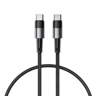 KRÁTKY ODOLNÝ USB-C TYP-C KÁBEL 5A 50CM - 100W NAPÁJANIE - Opletenie KRÁTKY ODOLNÝ USB-C TYP-C KÁBEL 5A 50CM - 100W NAPÁJANIE - Opletenie