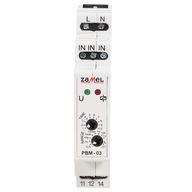 Bistabilné relé s časovým vypínaním, 230V PBM-03 Zamel Bistabilné relé s časovým vypínaním, 230V PBM-03 Zamel