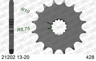 AFAM PREDNÉ OZNAČENIE #428 14 ZUB YAMAHA DT 125 R AFAM PREDNÉ OZNAČENIE #428 14 ZUB YAMAHA DT 125 R