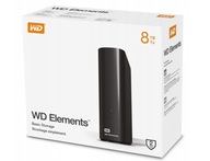 Externý disk WD Elements Desktop 3.5 8TB