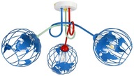 Stropné svietidlo luster stropné svietidlo loft globe detská farba moderná E27 Stropné svietidlo luster stropné svietidlo loft globe detská farba moderná E27