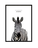 OBRAZ SO ZVIERATKAMI DREVENÝ PLAGÁT ZEBRA OBRAZ SO ZVIERATKAMI DREVENÝ PLAGÁT ZEBRA