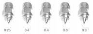 TRYSKY CREALITY TVRZENÁ OCEL MK-HF 5 KS 1,75mm