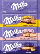 Milka sada z veľkej mliečnej čokolády, 4 kusy
