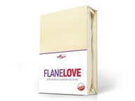 Flanelová plachta bez gumičky 220x210 ekri Flanelová plachta bez gumičky 220x210 ekri