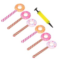 1Sada nafúknutých palíc Donut Lollipop