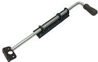 Závora s pružinovým uzáverom, zámok 300 mm Závora s pružinovým uzáverom, zámok 300 mm