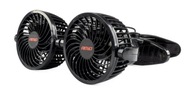 Dvojitý ventilátor do auta 4" 12V s klipom Dvojitý ventilátor do auta 4" 12V s klipom