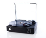 Čierny gramofón s reproduktormi + vinyl FRANK SINATRA