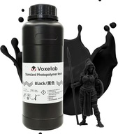 UV LED živica Voxelab Black Black 0,5kg 0,5L 85D