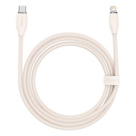 USB typ C - kábel Apple Lightning Baseus 2m RUŽOVÝ USB typ C - kábel Apple Lightning Baseus 2m RUŽOVÝ