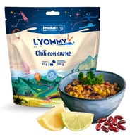 Lyofilizované jedlo Lyommy Chili con carne 350g ľahké turistické jedlo Lyofilizované jedlo Lyommy Chili con carne 350g ľahké turistické jedlo