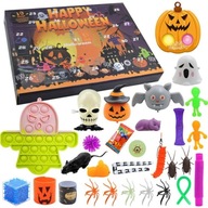Halloweensky kalendár Pop It Fidget Toys Dyn