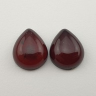 Baltský jantárový pár kabošonov ~12x10 mm č.145 Baltský jantárový pár kabošonov ~12x10 mm č.145