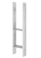 STĹPOVÁ ZÁKLADŇA KOTVA TYPU 'H' KONZOLA 600x160x60 STĹPOVÁ ZÁKLADŇA KOTVA TYPU 'H' KONZOLA 600x160x60