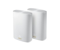 2-balenie routeru Asus ZenWiFi AX Hybrid XP4 v bielej farbe