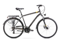 Bicykel ROMET WAGANT 2, grafitovo-žlto-zlatý 21L