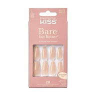 KISS Artificial Nails Bare But Better nude L 28 ks KISS Artificial Nails Bare But Better nude L 28 ks