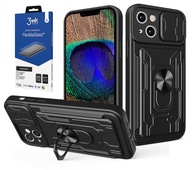 Pancierové puzdro pre IPHONE 15 PLUS a sklenené puzdro 3MK