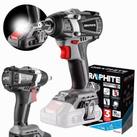 Akumulátorový rázový uťahovák Energy+ 18V, GRAPHITE Akumulátorový rázový uťahovák Energy+ 18V, GRAPHITE