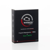 Sada rozhrania Vgate iCar 2 WIFI ELM327 OBD2 + poľský program SDPROG