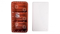 Krabička pod omietku 152x294x70mm so skrutkami, biela Krabička pod omietku 152x294x70mm so skrutkami, biela