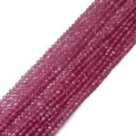 Szk-377 mačacie oko, fazetovaná gulička, 3mm, šnúrka 36cm Szk-377 mačacie oko, fazetovaná gulička, 3mm, šnúrka 36cm