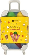 HISKIN Crazy Sweet Set Lip Gloss Set (3 ks) - kufor HISKIN Crazy Sweet Set Lip Gloss Set (3 ks) - kufor