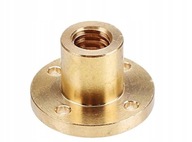 Matica trapézová s nákružkom Tr12x3 cnc Matica trapézová s nákružkom Tr12x3 cnc