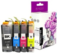 4x atrament INKDIGO pre BROTHER LC223 XL CMYK 4x atrament INKDIGO pre BROTHER LC223 XL CMYK