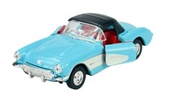 WELLY OLD TIMER 1957 CHEVROLET CORVETTE BLUE 1:34 KOV NOVÝ MODEL WELLY OLD TIMER 1957 CHEVROLET CORVETTE BLUE 1:34 KOV NOVÝ MODEL