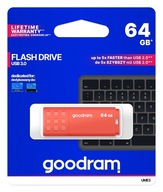 Oranžový kľúč Goodram UME3 64GB USB3.0 Oranžový kľúč Goodram UME3 64GB USB3.0