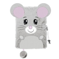 Diár s visiacim zámkom 3D A5/96k włochacz MOUSE 0963 Diár s visiacim zámkom 3D A5/96k włochacz MOUSE 0963