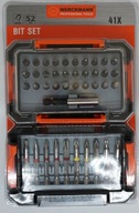 Sada bitov 41 ks s krabičkou s magnetickým hrotom Sada bitov 41 ks s krabičkou s magnetickým hrotom