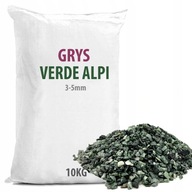 VERDE ALPI záhradná drť zelená 3-5mm 10KG