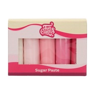 cukrové pasty PINK FunCakes, sada 5 x 100 g