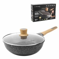 WOK Starke Pro Ashen Granitová granitová panvica 28 cm