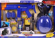 POLICAJNÝ KOSTÝM pre deti SET, vesta, puška, doplnky POLICAJNÝ KOSTÝM pre deti SET, vesta, puška, doplnky