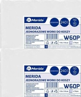 MERIDA VRECIA NA ODPAD 240 L BEZFAREBNÉ SILNÉ 20 ks MERIDA VRECIA NA ODPAD 240 L BEZFAREBNÉ SILNÉ 20 ks
