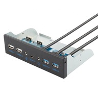 Predný panel 2x USB3.0 2 USB2.0 Audio USB-C 5.25 Predný panel 2x USB3.0 2 USB2.0 Audio USB-C 5.25