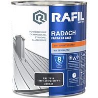 Rafil RADACH Farba na strechu 5l Ral7016 polomat